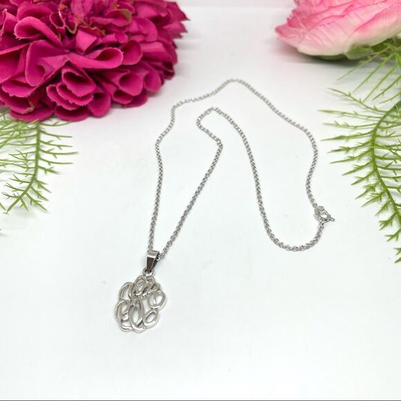 NEW⚜️STERLING SILVER Celtic Knot Charm Necklace - Picture 3 of 11